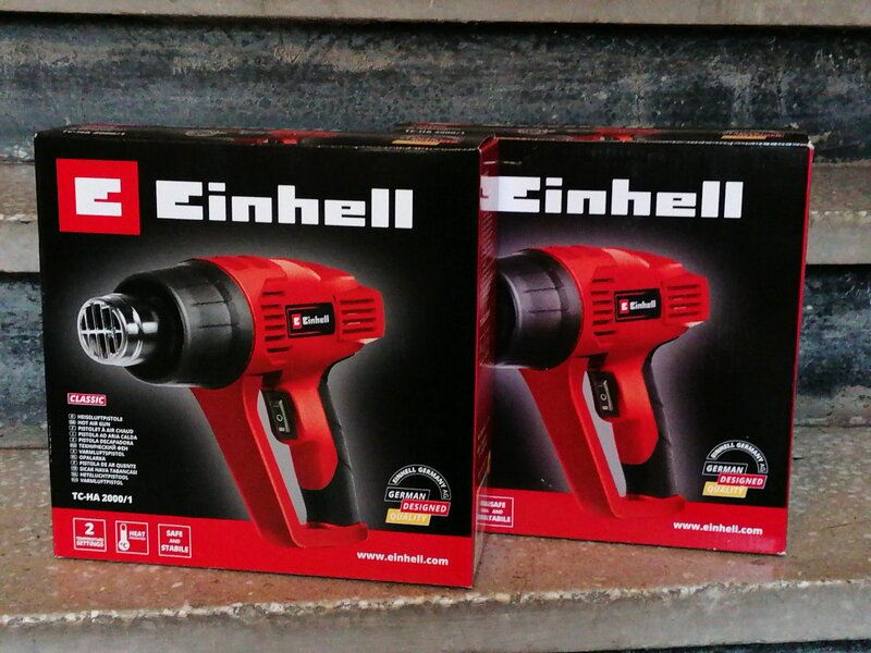 Vand doua pistoale cu aer cald Einhell,